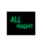 Animated Neon Sticker（個別スタンプ：13）