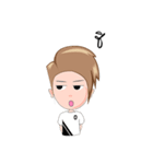 cnackcuteboy（個別スタンプ：3）