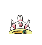 Miu Miu - the Pink Rabbit's Diary（個別スタンプ：10）