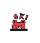 クマサン01（個別スタンプ：3）