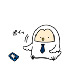 シロフクロウのぴころう（個別スタンプ：8）