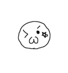 フェイス文字にこやか（個別スタンプ：6）