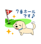 ゴルフ場のアイドル犬「ベル」＆「ひめ」（個別スタンプ：14）