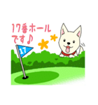 ゴルフ場のアイドル犬「ベル」＆「ひめ」（個別スタンプ：24）