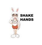 mr.Bunny uncle in rabbit suit（個別スタンプ：1）