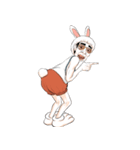 mr.Bunny uncle in rabbit suit（個別スタンプ：9）