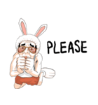 mr.Bunny uncle in rabbit suit（個別スタンプ：13）