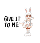 mr.Bunny uncle in rabbit suit（個別スタンプ：16）