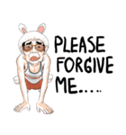 mr.Bunny uncle in rabbit suit（個別スタンプ：24）