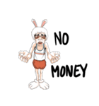 mr.Bunny uncle in rabbit suit（個別スタンプ：34）