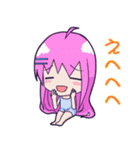 紫髮の少女(日本語)（個別スタンプ：13）