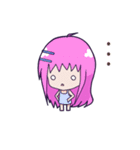 紫髮の少女(日本語)（個別スタンプ：14）