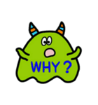 かわいいモンスタースライム（個別スタンプ：5）