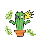 Moving cactus（個別スタンプ：4）