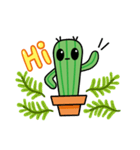 Moving cactus（個別スタンプ：6）