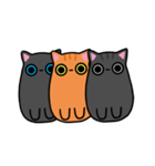 Three big eyes cat（個別スタンプ：8）