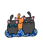 Three big eyes cat（個別スタンプ：13）