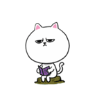 Expressionless cat hora（個別スタンプ：1）