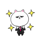 Expressionless cat hora（個別スタンプ：7）