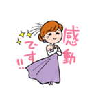 キララヅカ歌劇団～スミレの淑女～（個別スタンプ：9）