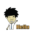 Ugly guy and the gang（個別スタンプ：3）