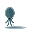 Deep Blue ＆ Little Little（個別スタンプ：15）