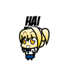 Dennis ＆ Mercy - Chibi School（個別スタンプ：2）