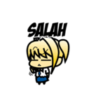 Dennis ＆ Mercy - Chibi School（個別スタンプ：4）