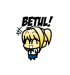 Dennis ＆ Mercy - Chibi School（個別スタンプ：6）
