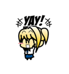Dennis ＆ Mercy - Chibi School（個別スタンプ：12）