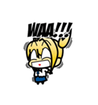 Dennis ＆ Mercy - Chibi School（個別スタンプ：16）