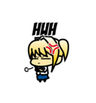 Dennis ＆ Mercy - Chibi School（個別スタンプ：18）