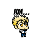 Dennis ＆ Mercy - Chibi School（個別スタンプ：35）