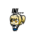 Dennis ＆ Mercy - Chibi School（個別スタンプ：40）