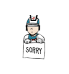 Sportman.Ready to serve you the best（個別スタンプ：18）