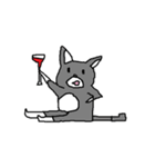 犬の楽しい生活（個別スタンプ：35）