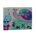 かわいい子供絵スタンプ（個別スタンプ：21）