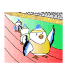 The sport games of flying birds（個別スタンプ：1）