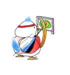 The sport games of flying birds（個別スタンプ：2）