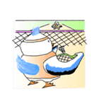 The sport games of flying birds（個別スタンプ：4）