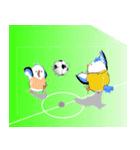 The sport games of flying birds（個別スタンプ：9）