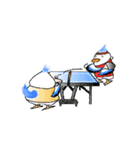 The sport games of flying birds（個別スタンプ：16）
