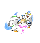 The sport games of flying birds（個別スタンプ：17）