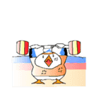 The sport games of flying birds（個別スタンプ：21）