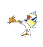 The sport games of flying birds（個別スタンプ：22）