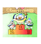The sport games of flying birds（個別スタンプ：24）