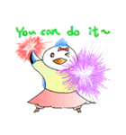 The sport games of flying birds（個別スタンプ：25）