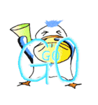 The sport games of flying birds（個別スタンプ：30）