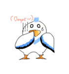The sport games of flying birds（個別スタンプ：36）