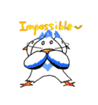 The sport games of flying birds（個別スタンプ：38）
